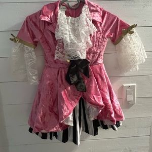 Chasing Fireflies pink pirate dress.  Girls size 6.